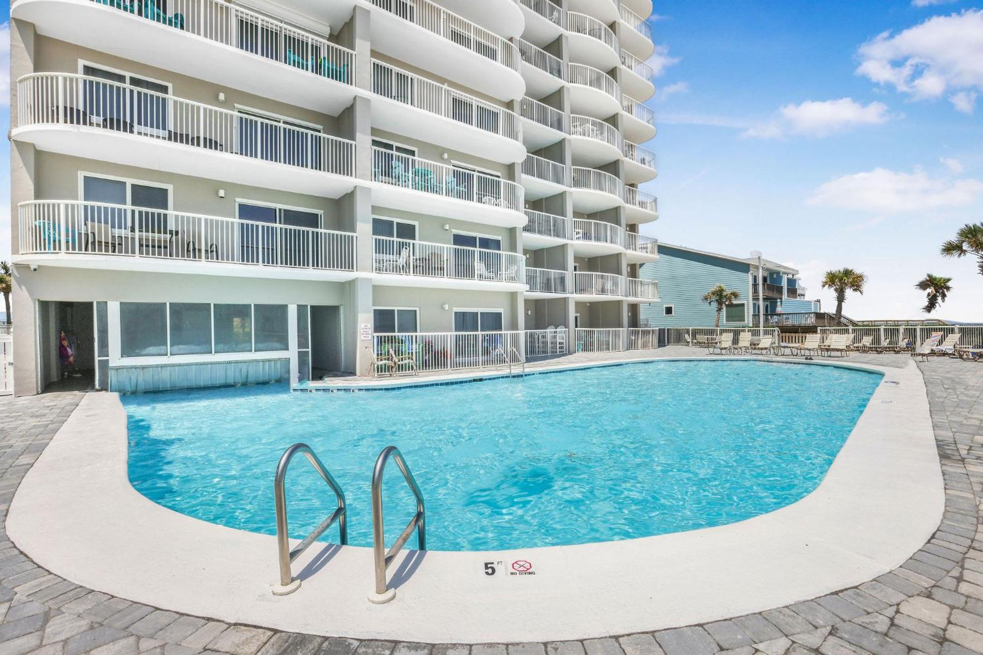 Tradewinds 602- Beachfront Heated Indoor Pool Orange Beach Dış mekan fotoğraf